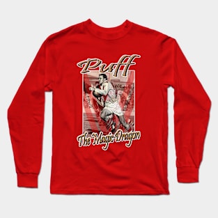 St George Dragons - Reg Gasnier - PUFF THE MAGIC DRAGON Long Sleeve T-Shirt